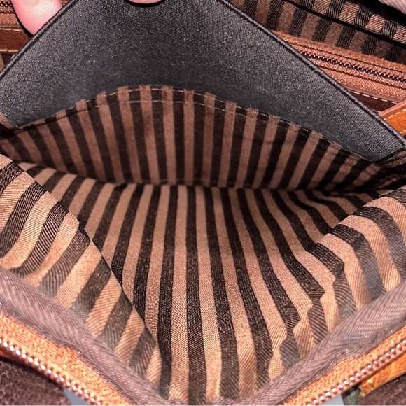 Jack Georges Small Brown Leather Voyager Backpack